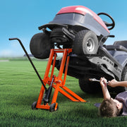 Lawn Mower Lift with Hydraulic Jack, 500 Lbs Weight Capacity, Solid Carbon Steel Lawn Mower Lift, Adjustable V952-GCJSJJYYS500E2M1RV0