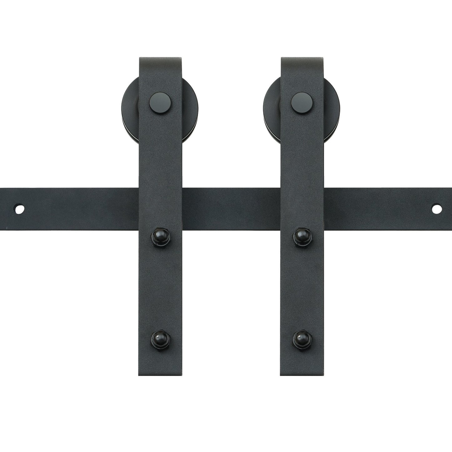 8FT Sliding Barn Door Hardware Closet Track Kit for Single Door J Hanger V952-GCYMWJTJHS8FCZEIRV0