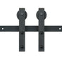 8FT Sliding Barn Door Hardware Closet Track Kit for Single Door J Hanger V952-GCYMWJTJHS8FCZEIRV0