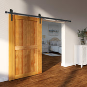 8FT Sliding Barn Door Hardware Closet Track Kit for Single Door J Hanger V952-GCYMWJTJHS8FCZEIRV0