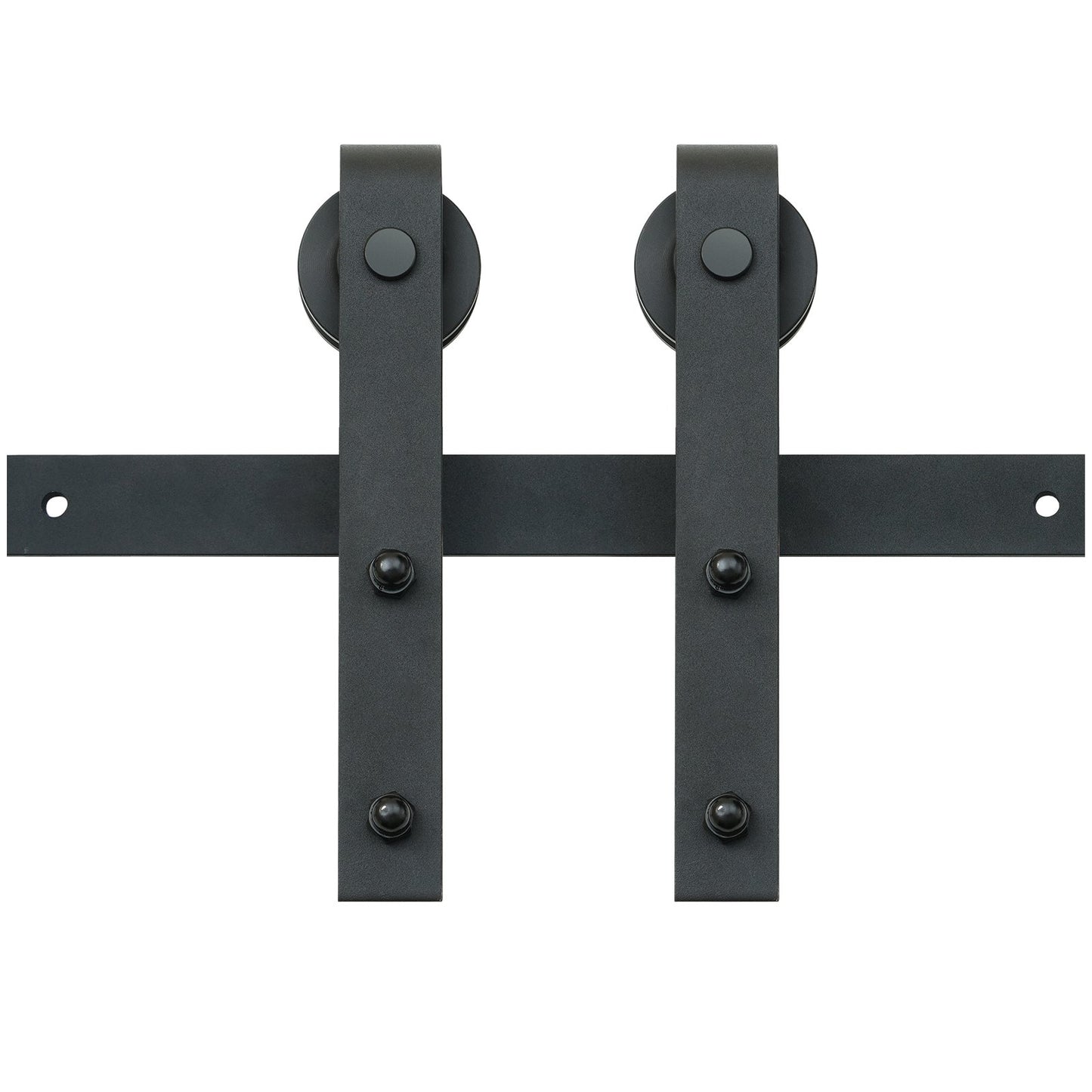 8FT Sliding Barn Door Hardware Closet Track Kit for Single Door J Hanger V952-GCYMWJTJHS8FCZEIRV0