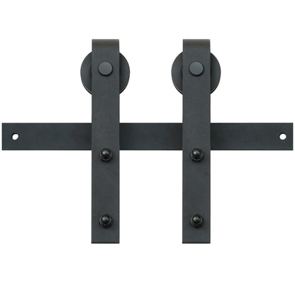 8FT Sliding Barn Door Hardware Closet Track Kit for Single Door J Hanger V952-GCYMWJTJHS8FCZEIRV0