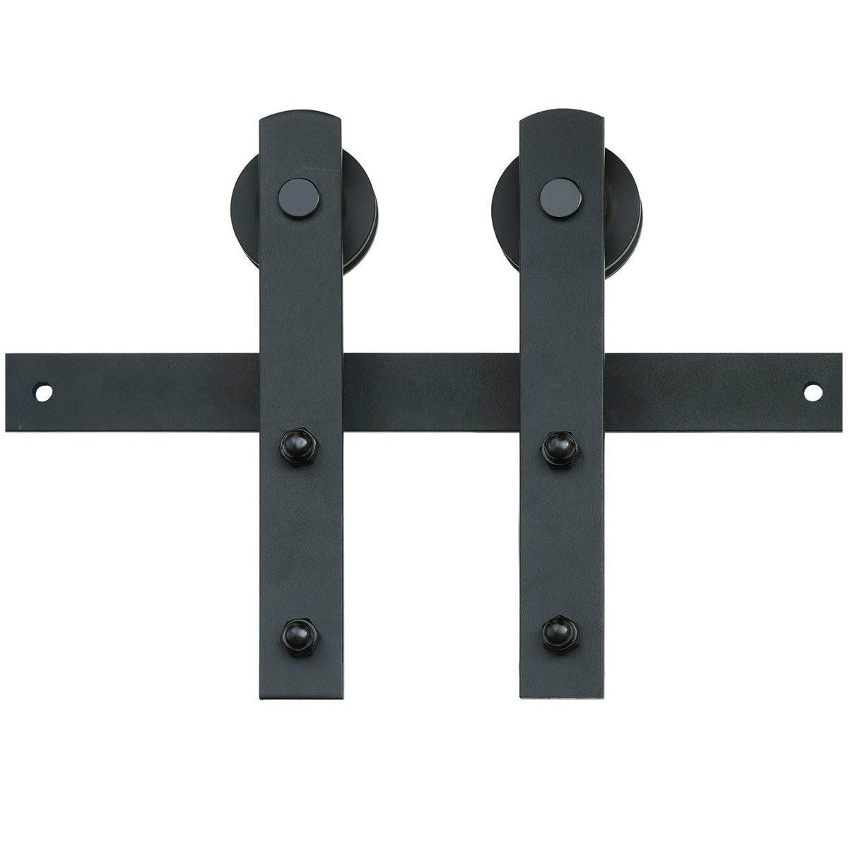 8FT Sliding Barn Door Hardware Closet Track Kit for Single Door I Hanger V952-GCYMWJTJHS8FDEY4EV0