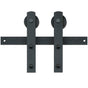 8FT Sliding Barn Door Hardware Closet Track Kit for Single Door I Hanger V952-GCYMWJTJHS8FDEY4EV0