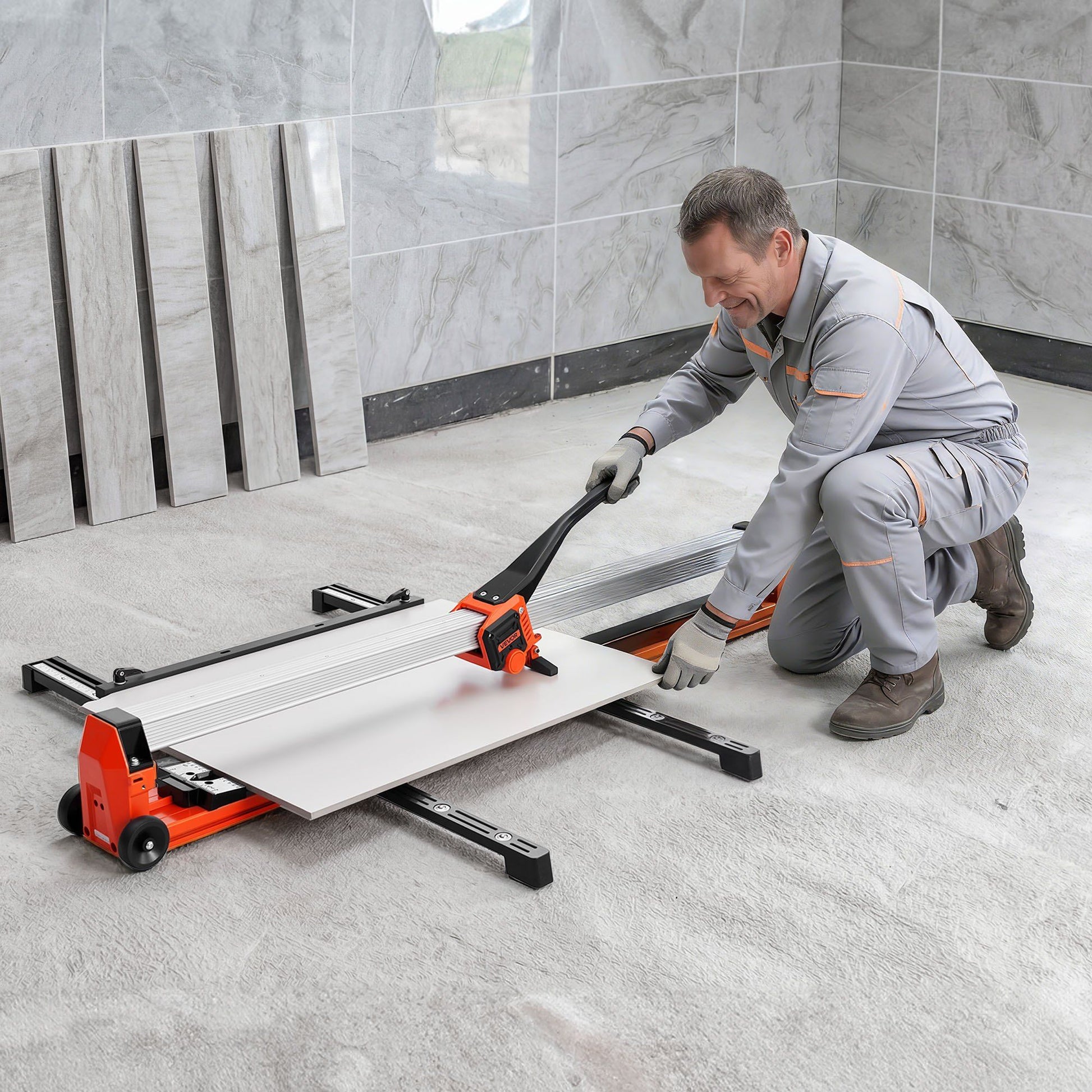 1200 mm Manual Tile Cutter, Upgraded Rail and Sliding Head, Precision Alignment Guide, Tungsten Carbide V952-GDDZDGHHDTSJBBPZL001V0