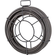 Drain Cleaning Cable 100 Feet x 3/8 Inch Solid Core Cable Sewer Cable Drain Auger Cable Cleaner Snake Clog V952-GDGJTZ100FT380001V0