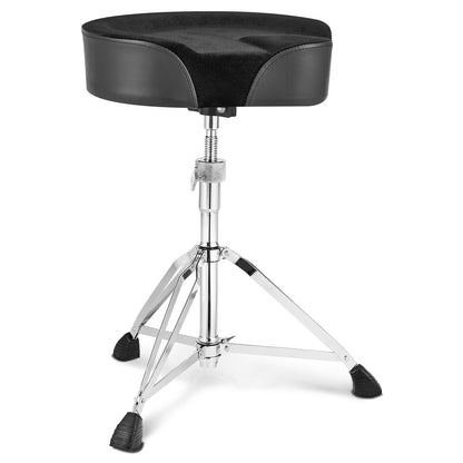 Saddle Drum Throne, 560-705 mm Height Adjustable, Padded Drum Stool Seat with Anti-Slip Feet Drumsticks 227 V952-GDLSSWKBMA00FGHQKV0