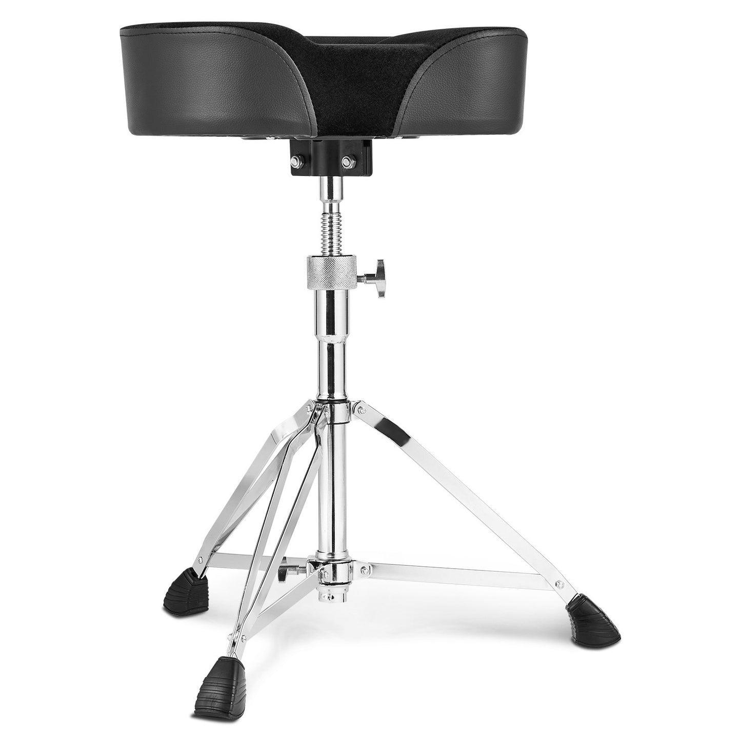 Saddle Drum Throne, 560-705 mm Height Adjustable, Padded Drum Stool Seat with Anti-Slip Feet Drumsticks 227 V952-GDLSSWKBMA00FGHQKV0