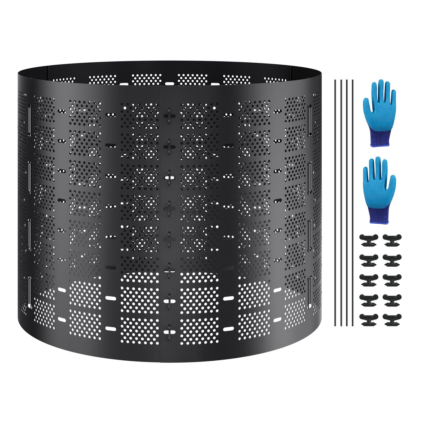 Compost Bin 1000 L, Outdoor Expandable Composter, Easy to Setup & Large Capacity Composting Bin, Fast V952-GDSDFXHSPE24XFBXXV0