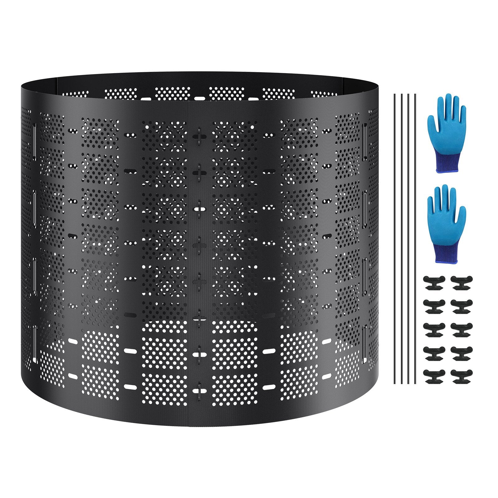 Compost Bin 1000 L, Outdoor Expandable Composter, Easy to Setup & Large Capacity Composting Bin, Fast V952-GDSDFXHSPE24XFBXXV0
