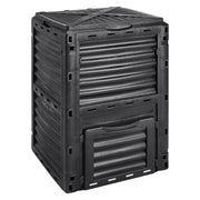 Garden Compost Bin 300 L, BPA Free Composter, Large Capacity Outdoor Composting Bin with Top Lid and Bottom V952-GDSDFXHSPP80WX06WV0