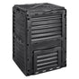 Garden Compost Bin 300 L, BPA Free Composter, Large Capacity Outdoor Composting Bin with Top Lid and Bottom V952-GDSDFXHSPP80WX06WV0