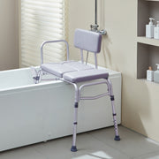 Tub Transfer Bench for Bathtub 500lbs, Shower Seats for Adults, Lightweight Shower Bench for Elderly and V952-GDSYGZYTLSLB6DTHDV0