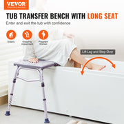 Tub Transfer Bench for Bathtub, Adjustable Shower Seats for Adults, Lightweight Shower Bench for Elderly and V952-GDSYGZYTLSLBISSULV0