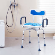 Swivel Shower Chair 360 Degree, Adjustable Shower Seat with Armrests and Backrest for Inside Shower or V952-GDSYGZYTLSLKA9NI1V0
