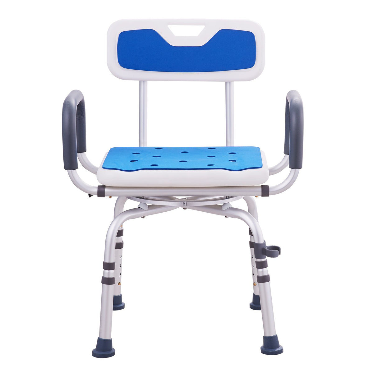 Swivel Shower Chair 360 Degree, Adjustable Shower Seat with Armrests and Backrest for Inside Shower or V952-GDSYGZYTLSLKA9NI1V0