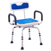 Swivel Shower Chair 360 Degree, Adjustable Shower Seat with Armrests and Backrest for Inside Shower or V952-GDSYGZYTLSLKA9NI1V0