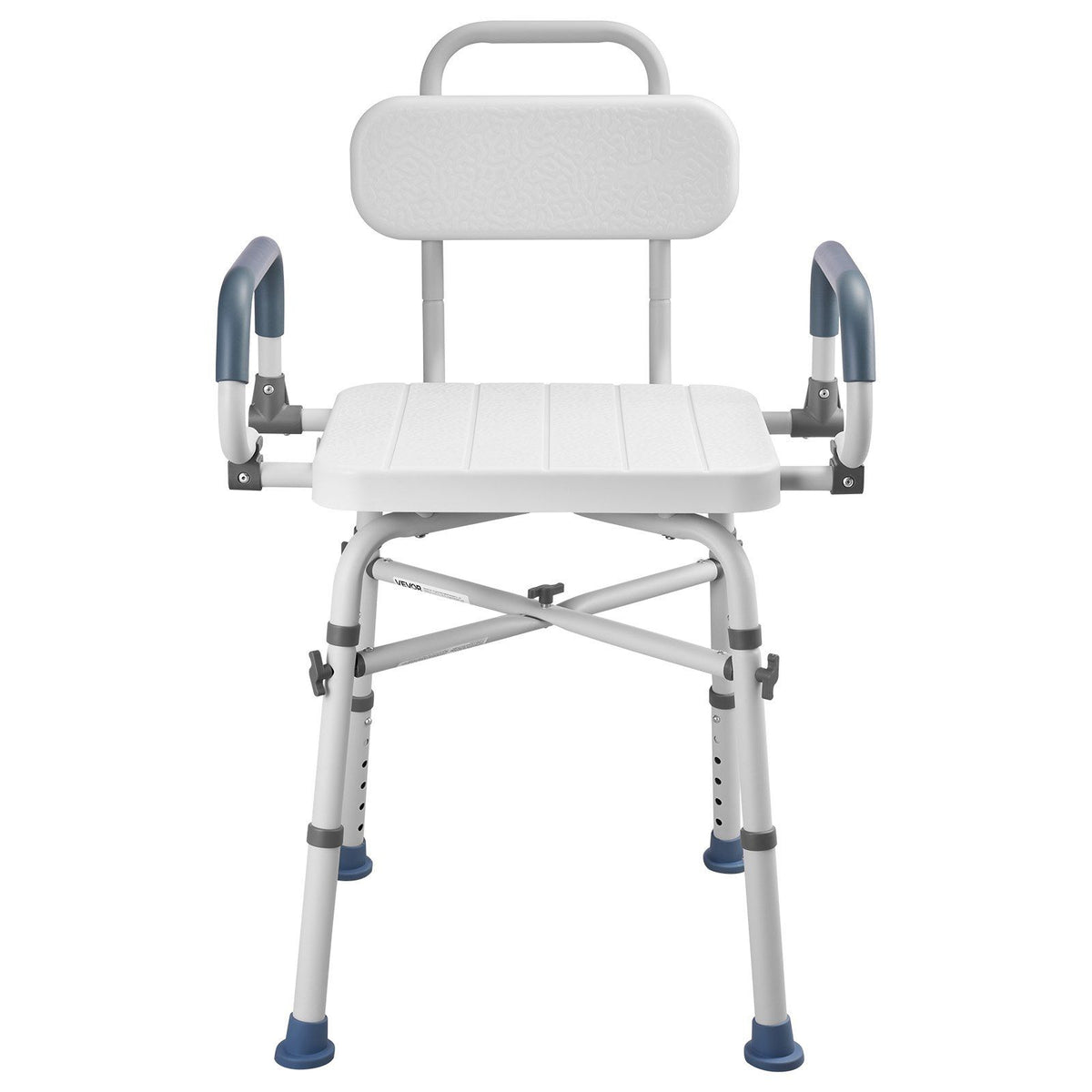 Swivel Shower Chair with Arms and Back, 227 kg Load Heavy Duty Bench Seat for Inside Shower Stall and V952-GDSYGZYTLSLKHO50K001V0