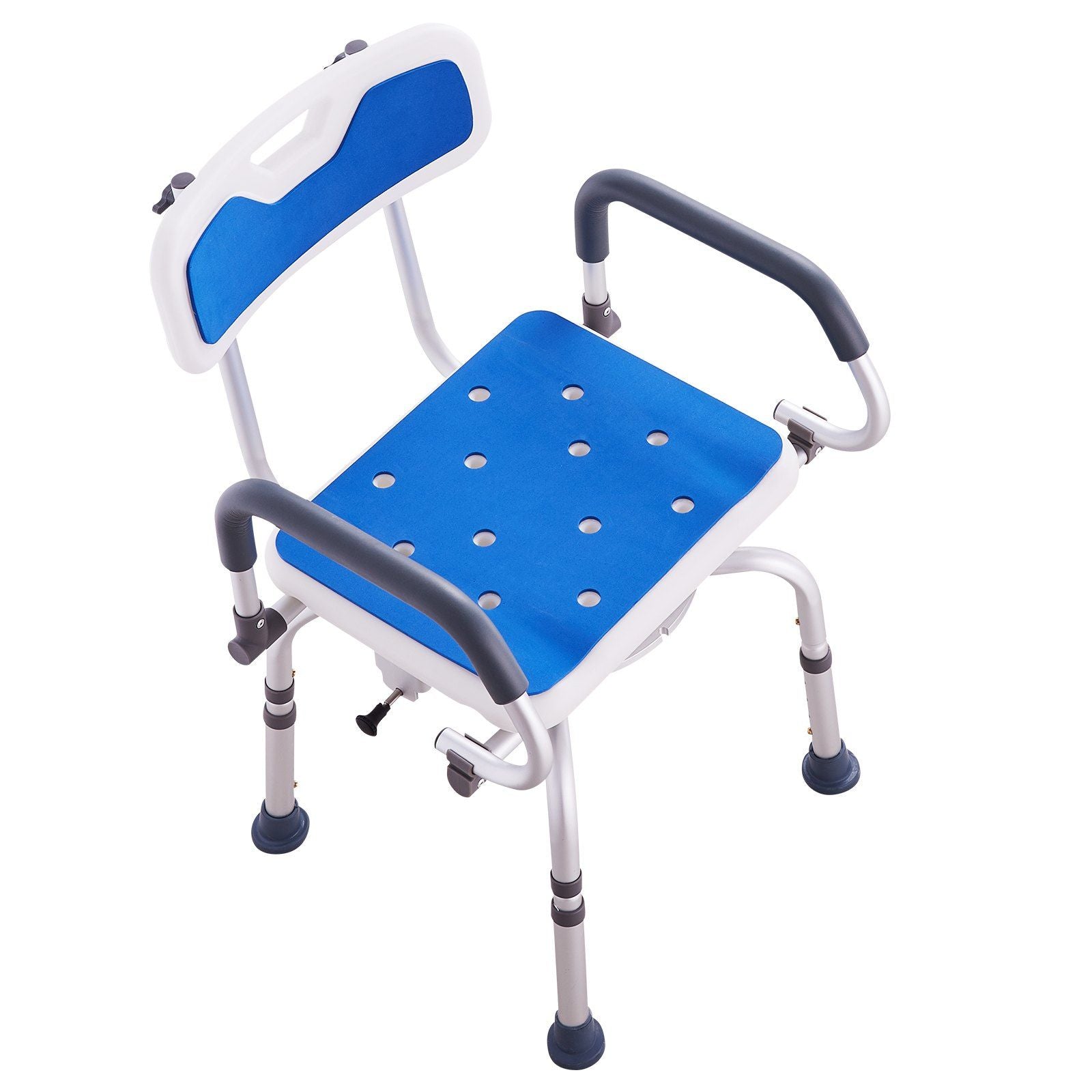 Swivel Shower Chair 360 Degree, Adjustable Shower Seat with Pivoting Arms for Inside Showers or Tubs, V952-GDSYGZYTLSLKLF6OHV0