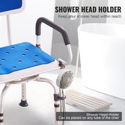 Swivel Shower Chair 360 Degree, Adjustable Shower Seat with Pivoting Arms for Inside Showers or Tubs, V952-GDSYGZYTLSLKLF6OHV0