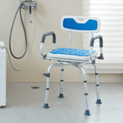 Swivel Shower Chair 360 Degree, Adjustable Shower Seat with Pivoting Arms for Inside Showers or Tubs, V952-GDSYGZYTLSLKLF6OHV0