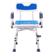 Swivel Shower Chair 360 Degree, Adjustable Shower Seat with Pivoting Arms for Inside Showers or Tubs, V952-GDSYGZYTLSLKLF6OHV0