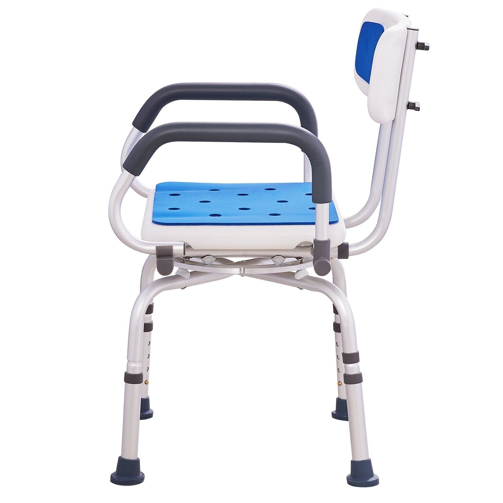 Swivel Shower Chair 360 Degree, Adjustable Shower Seat with Pivoting Arms for Inside Showers or Tubs, V952-GDSYGZYTLSLKLF6OHV0