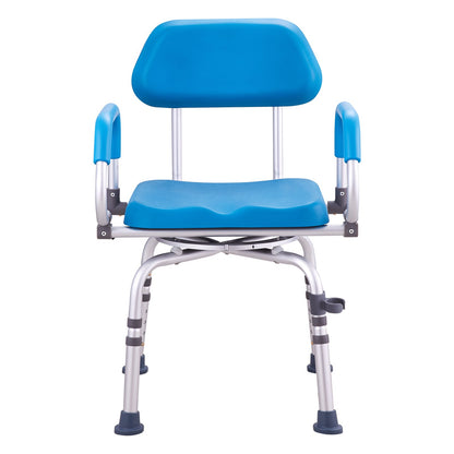 Swivel Shower Chair 360 Degree, Adjustable Shower Seat with Pivoting Arms & Padded Bath Seat for Inside V952-GDSYGZYTLSLKVG9ABV0