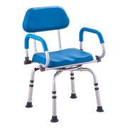 Swivel Shower Chair 360 Degree, Adjustable Shower Seat with Pivoting Arms & Padded Bath Seat for Inside V952-GDSYGZYTLSLKVG9ABV0