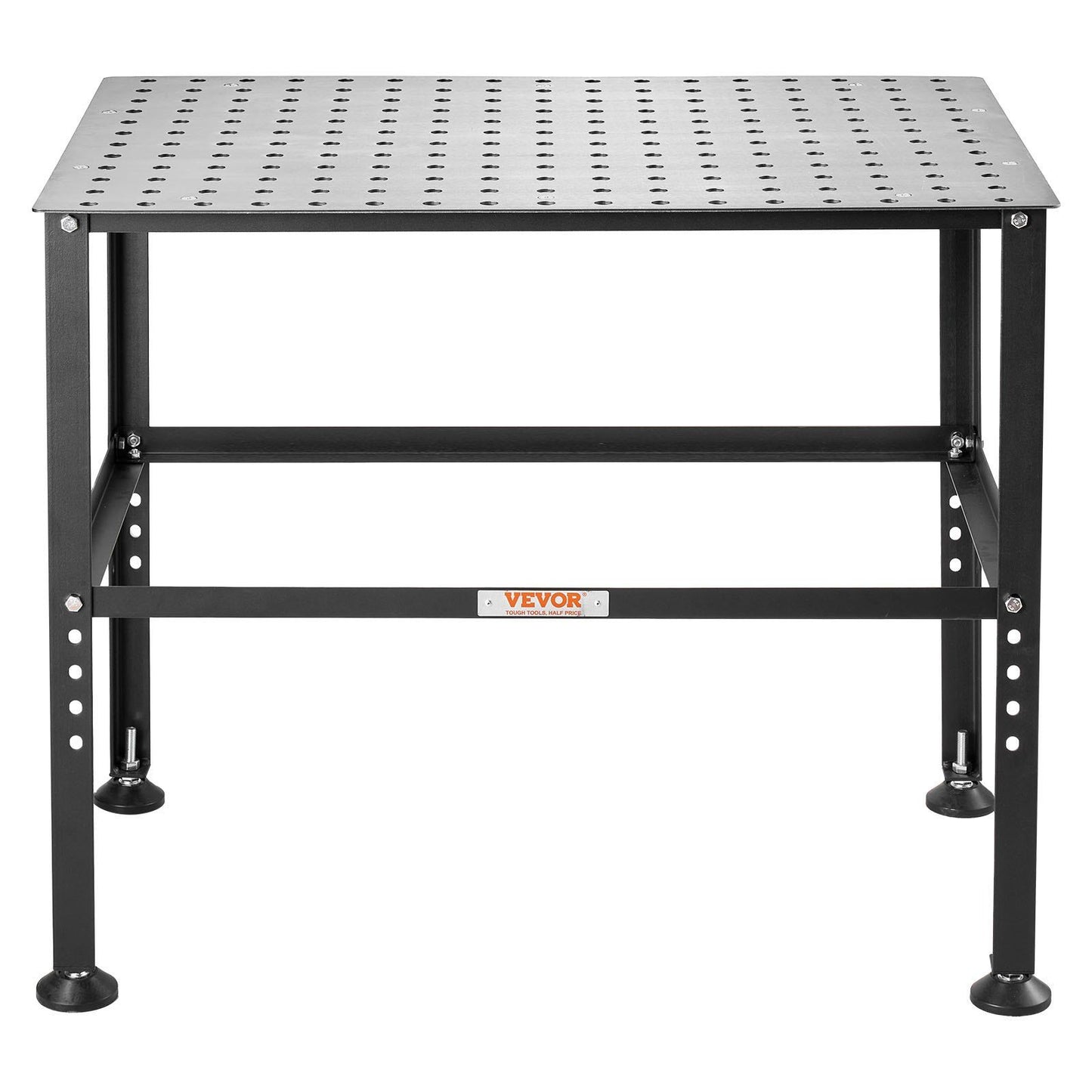 Welding Table 36" x 24", 800LBS Capacity Welding Workbench Table, Heavy-Duty Work Bench with 0.63" Fixture V952-GDXHZ800LB36HJ2L5V0