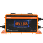 15 AMP Golf Cart Smart Battery Charger for EZGO TXT RXV IP67 ETL V952-GEFQCDCCDQSJ8CBU2V3