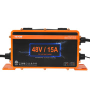 15 AMP Golf Cart Smart Battery Charger for Yamaha G29 Plug IP67 V952-GEFQCDCCDQSZ68CC9V3