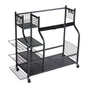 Golf Storage Garage Organizer, 2 Golf Bag Stand Holder and Other Sports Equipment Storage Rack, Rolling Ball V952-GEFSNJHSS4G25AL4YV0