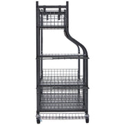 Golf Storage Garage Organizer, 2 Golf Bag Stand Holder and Other Sports Equipment Storage Rack, Rolling Ball V952-GEFSNJHSS4G25AL4YV0