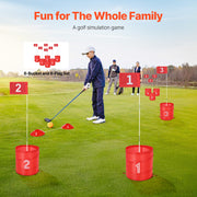 Backyard Golf Game, 6 Hole Golf Course, Golf Game Practice Games, Golf Chipping Game for Family, Adults and V952-GEFTYXTZ6JZ0PHWK0V0