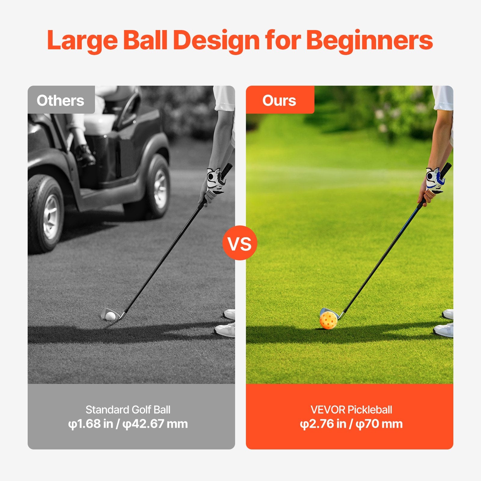 Backyard Golf Game, 6 Hole Golf Course, Golf Game Practice Games, Golf Chipping Game for Family, Adults and V952-GEFTYXTZ6JZ0PHWK0V0