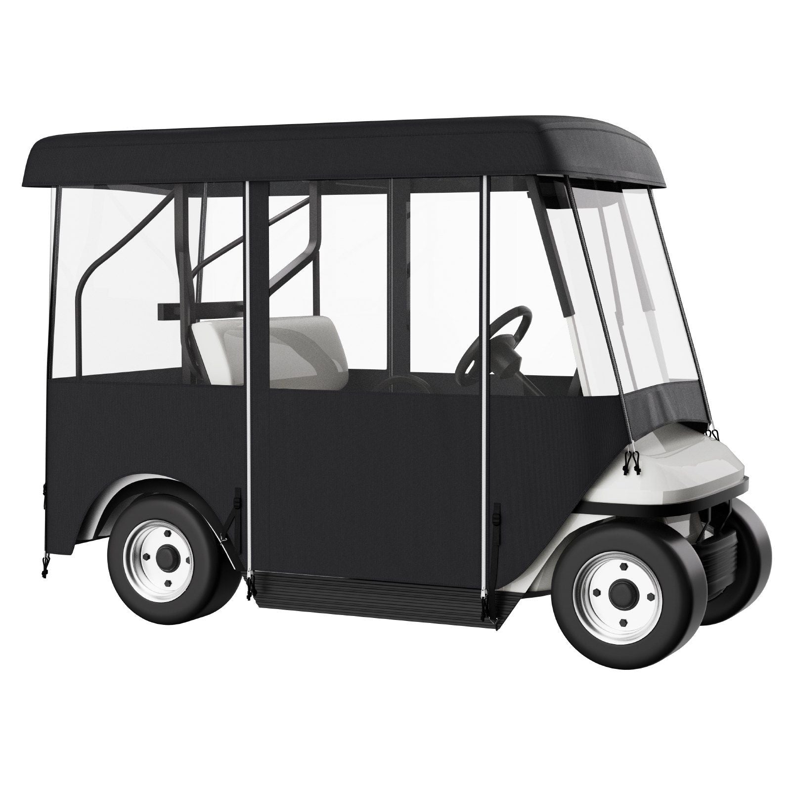 Golf Cart Enclosure, Polyester Driving Enclosure, Club Car Covers Universal Fits for 2+2 Passenger Golf V952-GEFYPCZ4ZHENC-011V0