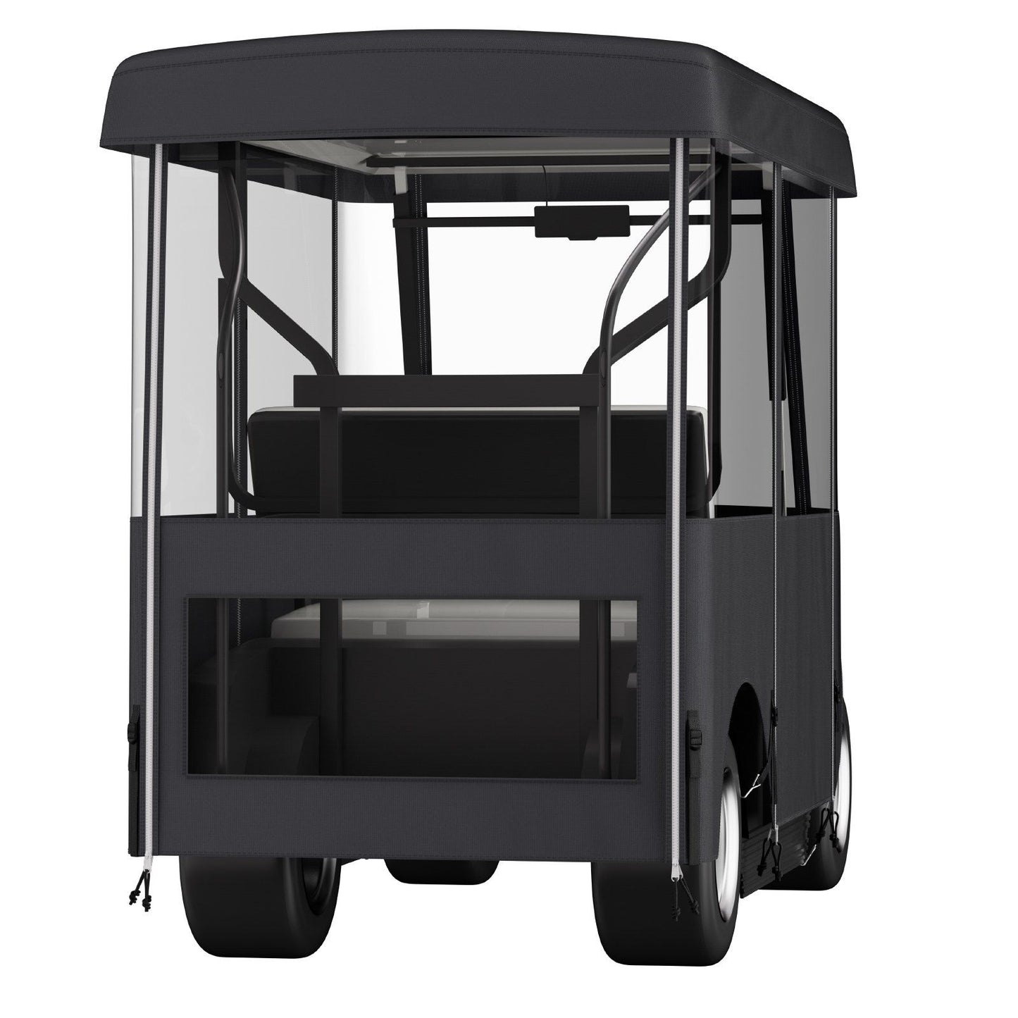 Golf Cart Enclosure, Polyester Driving Enclosure, Club Car Covers Universal Fits for 2+2 Passenger Golf V952-GEFYPCZ4ZHENC-011V0