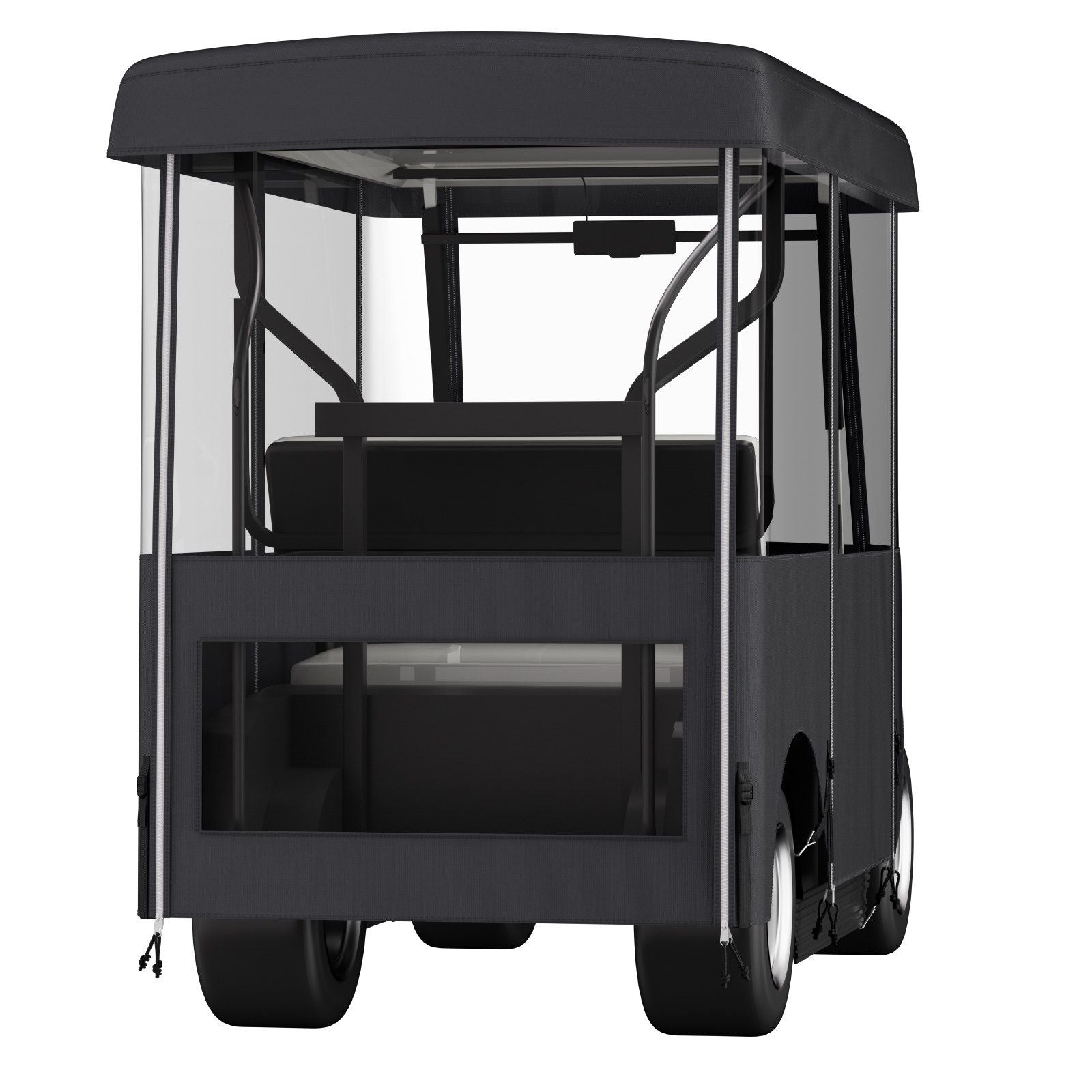 Golf Cart Enclosure, Polyester Driving Enclosure, Club Car Covers Universal Fits for 2+2 Passenger Golf V952-GEFYPCZ4ZHENC-011V0