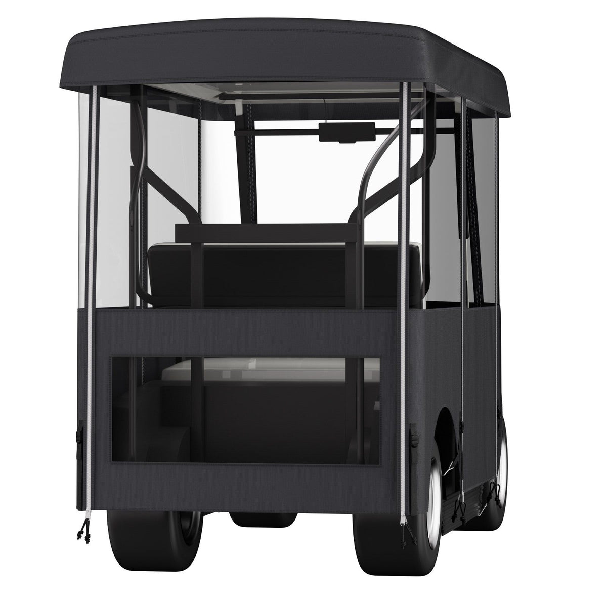 Golf Cart Enclosure, Polyester Driving Enclosure, Club Car Covers Universal Fits for 2+2 Passenger Golf V952-GEFYPCZ4ZHENC-011V0