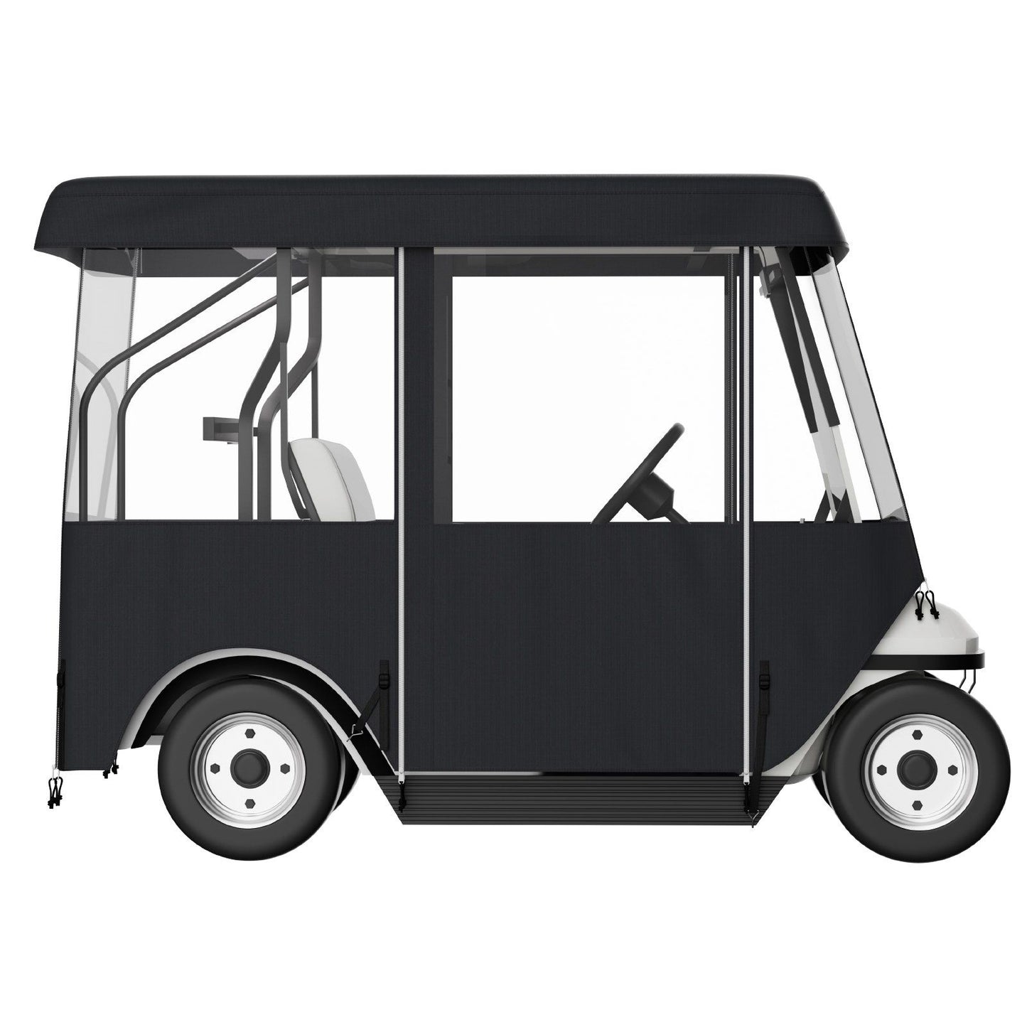 Golf Cart Enclosure, Polyester Driving Enclosure, Club Car Covers Universal Fits for 2+2 Passenger Golf V952-GEFYPCZ4ZHENC-011V0