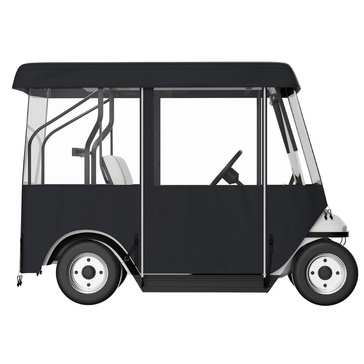 Golf Cart Enclosure, Polyester Driving Enclosure, Club Car Covers Universal Fits for 2+2 Passenger Golf V952-GEFYPCZ4ZHENC-011V0