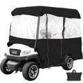 4 Passenger Golf Cart Cover Driving Enclosure Waterproof Roll-up Door V952-GEFYPCZ4ZHENC-022V0