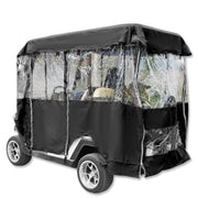 4 Passenger Golf Cart Cover Driving Enclosure Waterproof Roll-up Door V952-GEFYPCZ4ZHENC-022V0