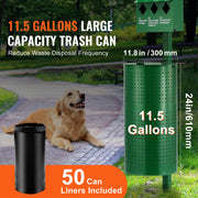 Dog Waste Station 11.5 Gallons Outdoor Dog Poop Station with 600 Bags V952-GFBZTZCWBYDXEKJXWV0