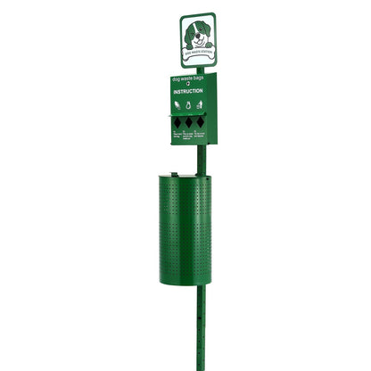 Dog Waste Station 11.5 Gallons Outdoor Dog Poop Station with 600 Bags V952-GFBZTZCWBYDXEKJXWV0