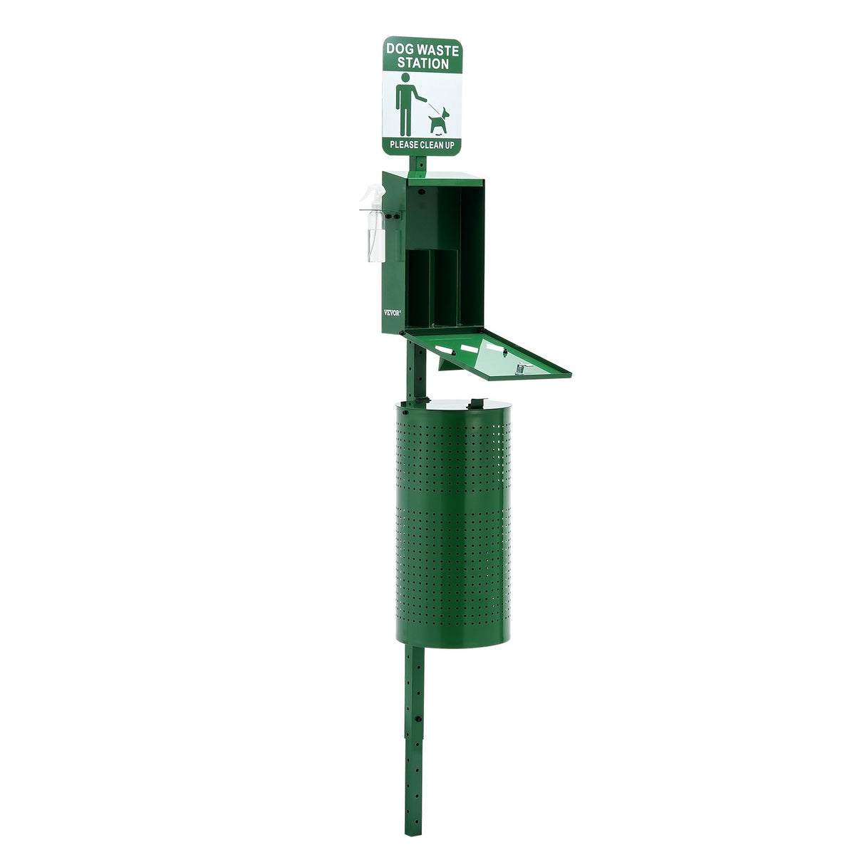Dog Waste Station with 600 Dog Poop Bags Commercial Park Pet Poop Station V952-GFBZTZDXGSYBM1LVVV0