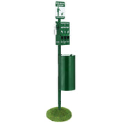 Dog Waste Station with 600 Dog Poop Bags Commercial Park Pet Poop Station V952-GFBZTZDXGSYBM1LVVV0