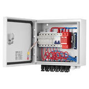 Solar PV Combiner Box 6 String 10A for Solar Panel System Steel Case IP65 V952-GFHLX6HL10ATXX3C2Y3
