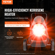 100000Btu Kerosene/Diesel Forced Air Torpedo Space Heater with Thermostat V952-GFSMYQNQ1000RLUKNV3
